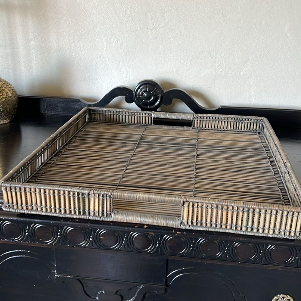 Pottery Barn Bamboo Tray - Picture 5 of 10